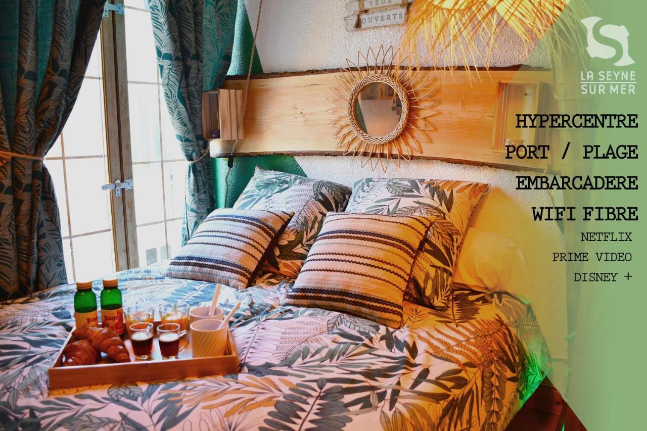 La Cahute H24,Cosy,Port,Plage,Wifi,Netflix La Seyne-sur-Mer Extérieur photo